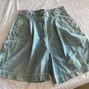 Jean shorts in a size 8